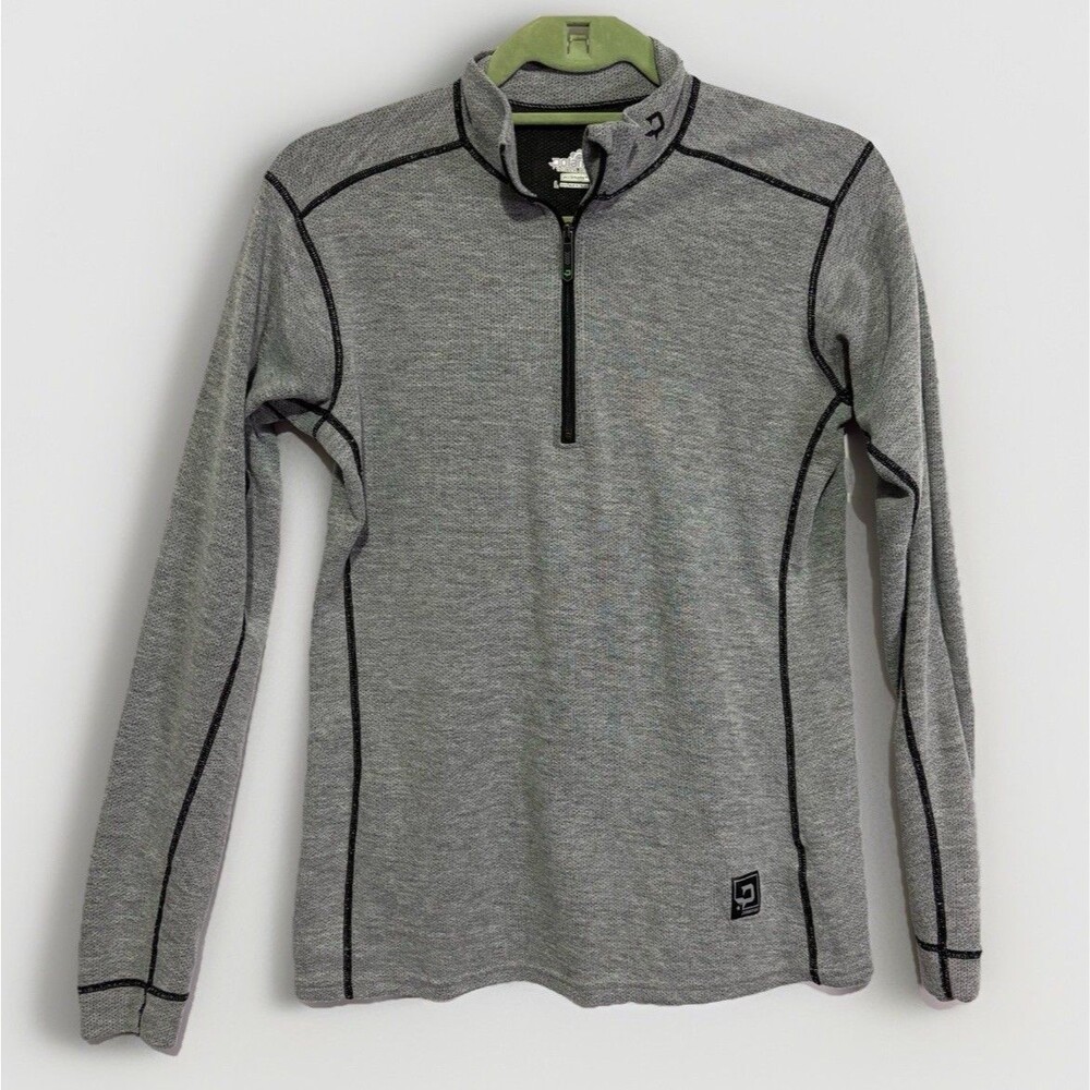 Polarmax Women’s Acclimate Dry Technical Shirt Base Layer Quarter Zip Pullover L